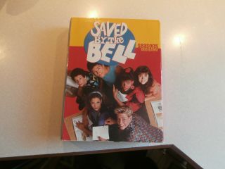 Saved By The Bell Seasons 1 And 2 On Dvd 5 Disc Set Vintage Tv Show