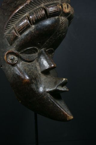 African Gela Ceremonial Mask - BASSA Liberia,  TRIBAL ART AFRICAN ART PRIMITIVE 4