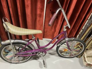 Schwinn Stingray Fair Lady June 1968 Vintage Bicycle Collector’s Banana Seat