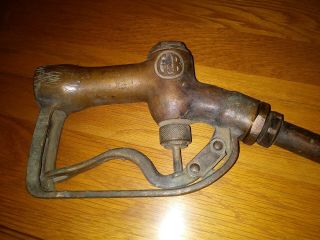 Vintage G&b Gas Pump Nozzle