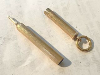 Antique 14k Solid Gold  Mechanical Pencil