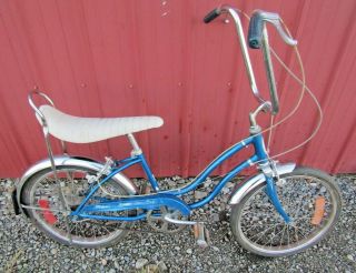 Vintage 1975 Schwinn 3 - Speed Stingray Fair Lady Sky Blue Bike