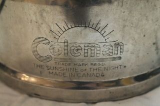 1952 CPR Railroad Coleman Lantern Chrome 247 Railway Canadian Pacific Railway 6