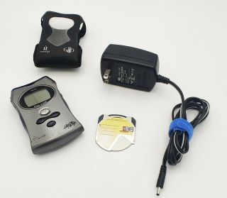 Vintage Iomega Hip Zip Pocket Zip Audio Player With Case & Charger Dap - 40