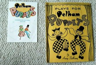 Vintage Plays For Pelham Puppets Booklet Plus Brochure Price List From England