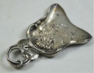 Antique Unger Bros.  Art Nouveau Sterling Silver Tea Caddy Spoon 2