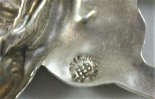 Antique Unger Bros.  Art Nouveau Sterling Silver Tea Caddy Spoon 3