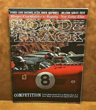 Vintage Road & Track Magazines 1963 You Pick Issue