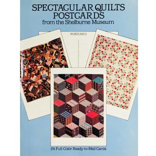 Vintage Postcards Spectacular Quilts From The Shelburne Museum 24 Cards 1988