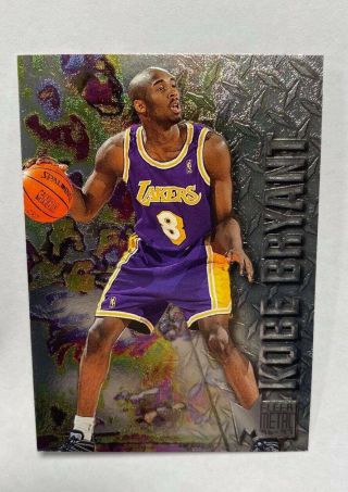 1996 - 97 Fleer Metal Kobe Bryant Rookie Card Rc No.  181