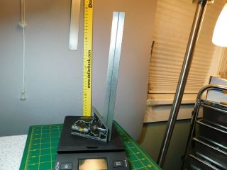 Vintage Craftsman 12 " Steel Ruler,  & Bubble Combination Angle Square