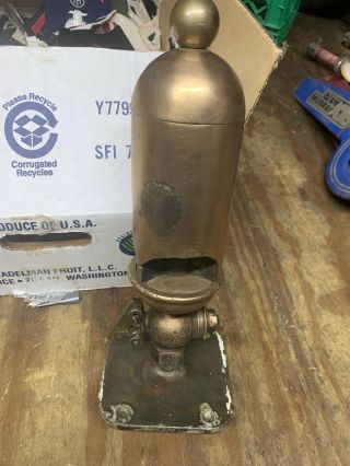 3 Diameter Lunkenheimer Steam Whistle With Base No Way Test If It