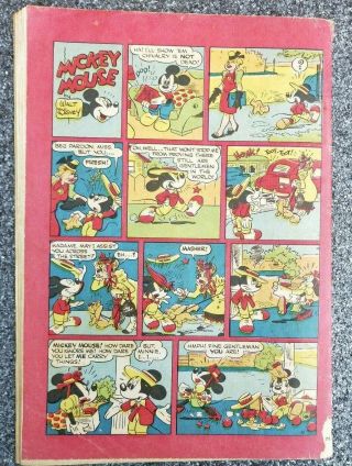 Walt Disney ' s Mickey Mouse M.  1 1 Australian vintage comic book 1956 2