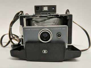 Vintage Polaroid Land Camera Automatic 100 With Accessories - Bundle