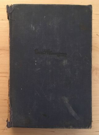 Vintage Hardback For Whom The Bell Tolls By Ernest Hemingway 1943 Book