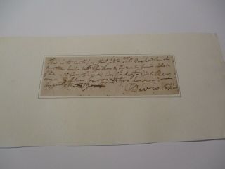Antique Early American Document Autograph Historic Military Orders Captain Davis