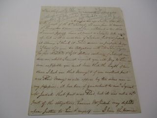 Antique Early American Document Autograph Historic English Troops Continental $$