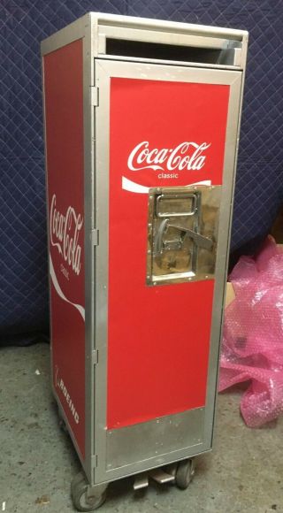 Airline / Aircraft Food & Drinks Trolley / Bar Cart - Boeing / Coca Cola