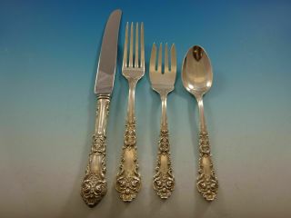 French Renaissance By Reed And Barton Sterling Silver Regular Setting (s) 4pc