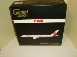 Gemini 200 1/200 Twa Boeing B757 - 200 G2twa062 N715tw Plus 5 Others As Below