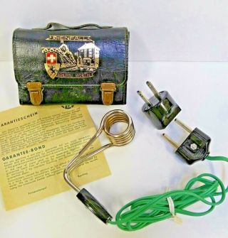 Vtg Electric Portable Travel Immersion Water Heater