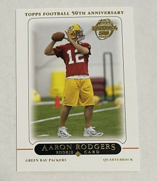 2005 Topps Aaron Rodgers Rookie 431