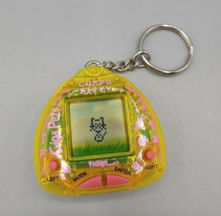Vintage Giga Pets Compu Kitty By Tiger Electronics 1997 With Directions