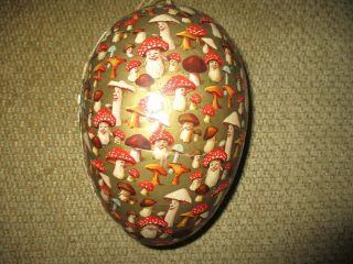 9 " Long Antique German Easter Egg Candy Container From German Store
