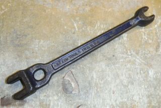 Vintage Klein Tools 3146 Blue Lineman Wrench Good T01