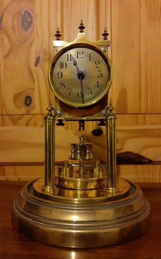 B.  H.  A Gustav Becker 400 Torsion,  Anniversary Clock C1900