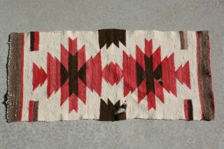 Antique Vintage Navajo Blanket Rug - Native American