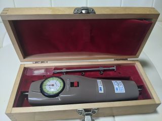 Vintage Chatillon Dpp - 1kg Force Gauge With Attachments And Case Push Pull
