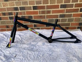 Old School Bmx Gt Pro Nora Cup 1983 Stamp 4 Us Made Frame And Forks