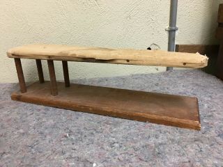 Early Vintage Wooden Ironing Board For Sleeves