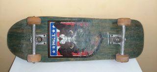 Vintage Powell Peralta Frankie Hill Bull Dog Skateboard Deck 80 