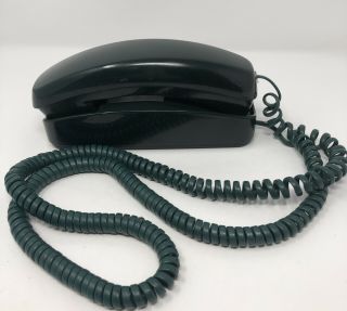 Vintage Southwestern Bell Fc2544 Freedom Phone Desk Or Wall Dark Green Long Cord