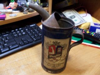 Vintage Maytag Company Fuel Mixing Can
