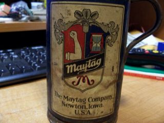 Vintage Maytag Company Fuel Mixing Can 2