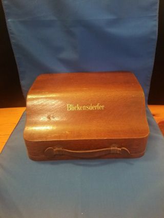 Antique Blickensderfer No.  7 Typewriter Wooden Case - Top Cover Only No Machine