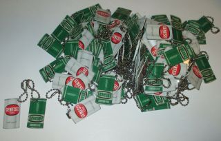 139 Nos Vintage Genesee Beer / Cream Ale Double Sided Beer Can Key Chains