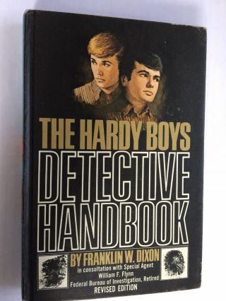 Vintage The Hardy Boys Detective Handbook