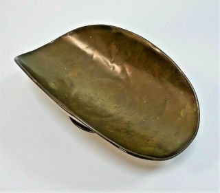 Vintage Brass Scale Pan Footed Tray Mercantile Food Candy Pan