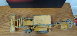 Vintage ERTL John Deere Backhoe Tractor Metal Toy Die Cast Heavy 1970 ' s No 589 3