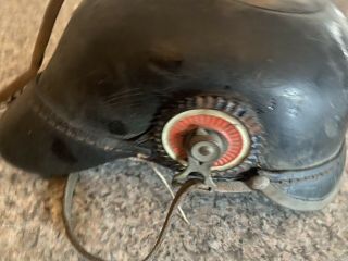 Antique WWI German Pickelhaube Spiked Helmet 2