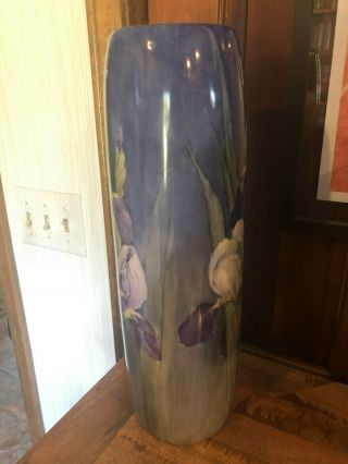 Oh My Goodness Gorge Antique WG & Co Limoges Large Hand Painted Vase. 4