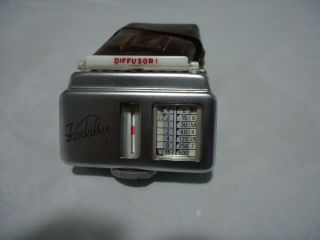 Vintage Kodak Kodalux L Shoe Mount Light Meter Made In Germany,  As - Is
