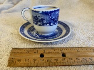 B&o Railroad Dining Car Lamberton Scammells Small Coffee 2” Cup And 4.  75”saucer