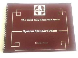 Railroad Book - Santa Fe - The Chief Way Reference Series System Standards Vol Four