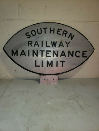 Southern Railway Sign Maintenance Limit