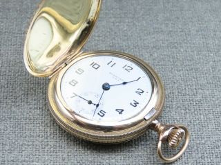 Antique 1887 - 94 York Standard Watch Co.  Pocket Watch 060130 w/Hunter Case 6